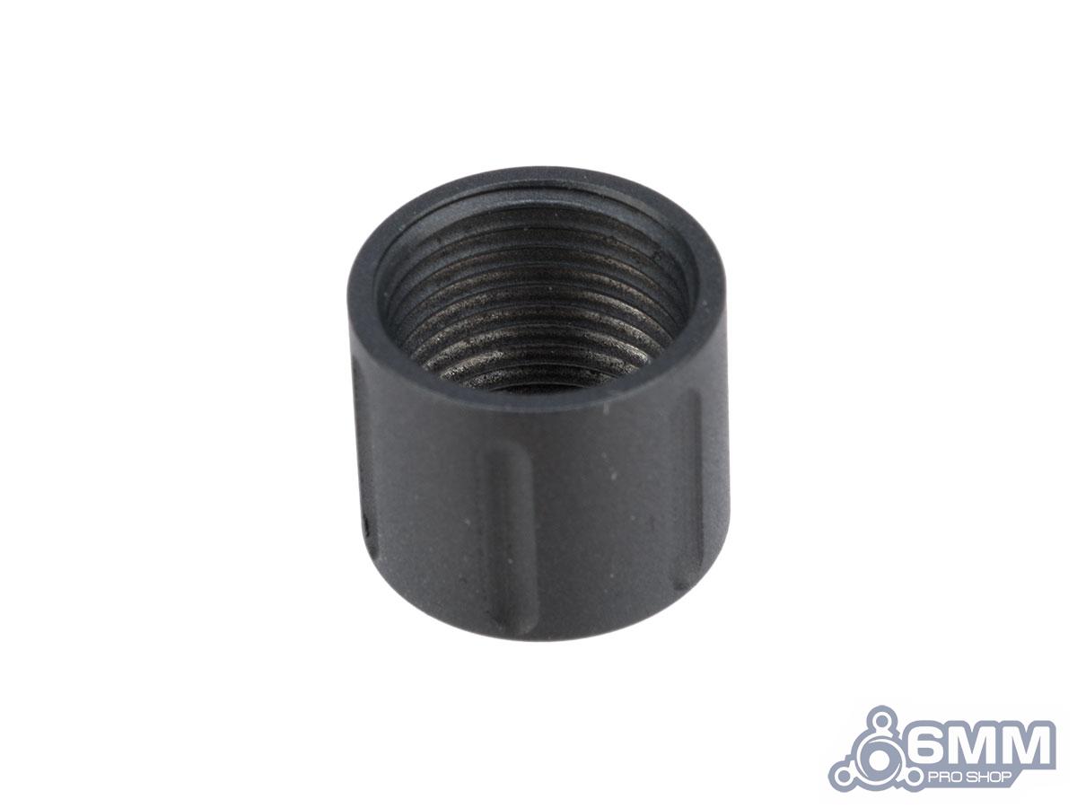 6mmProShop CNC Machined Aluminum 14mm Negative Thread Protector (Type: Type A / Black)