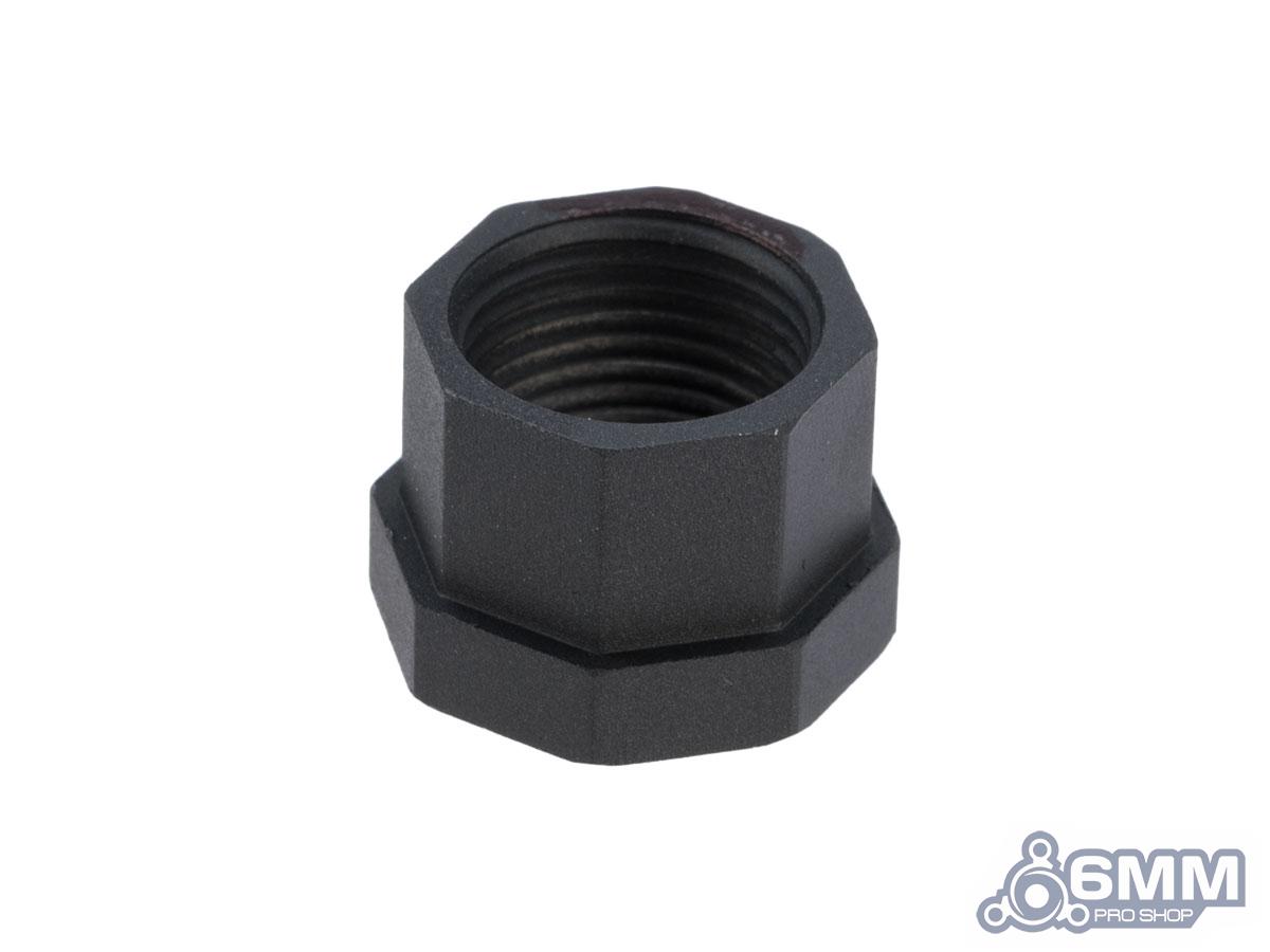 6mmProShop CNC Machined Aluminum 14mm Negative Thread Protector (Type: Type B / Black)