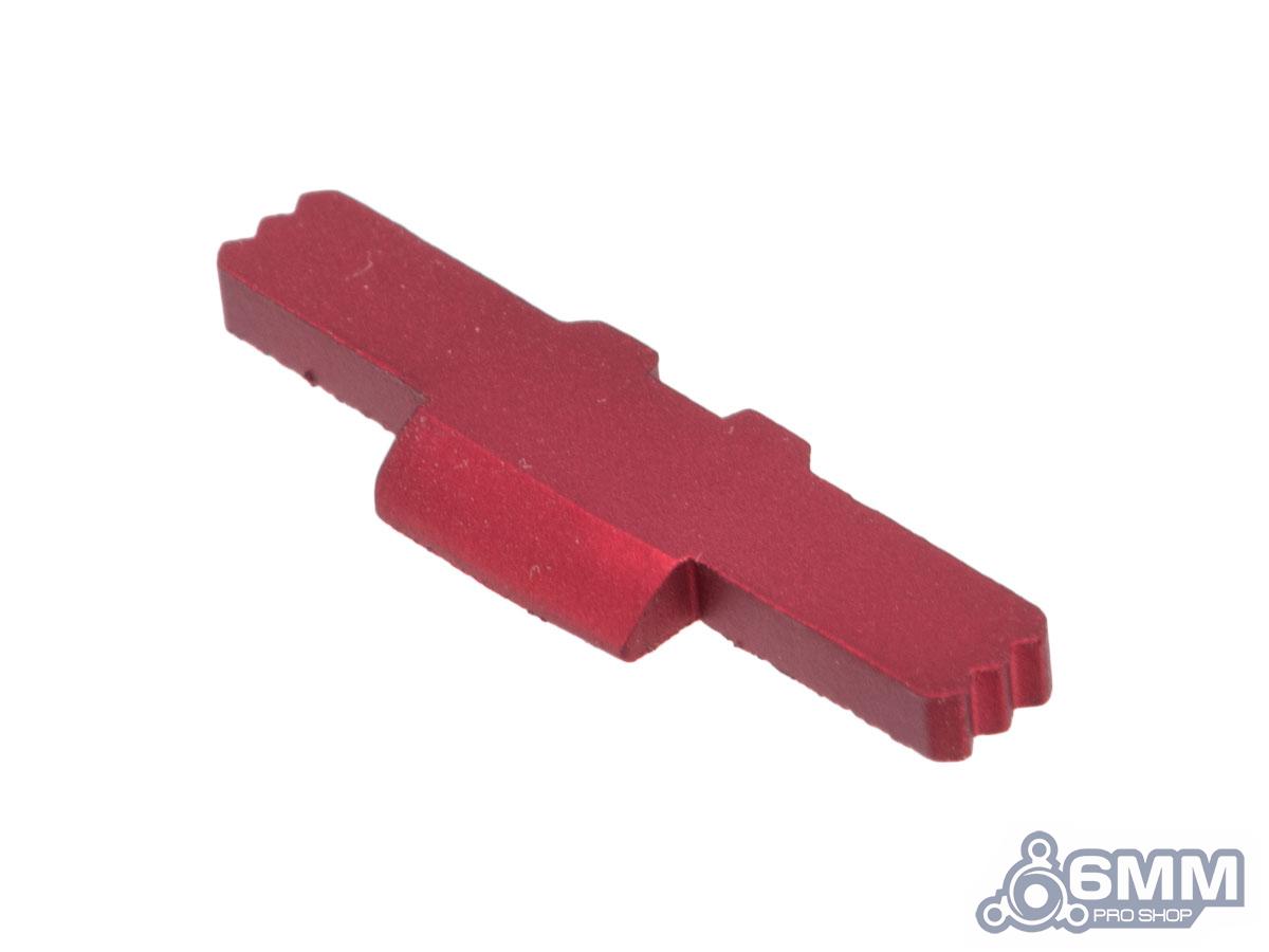 6mmProShop CNC Slide Lock for Elite Force GLOCK Series Airsoft Pistols (Color: Red)