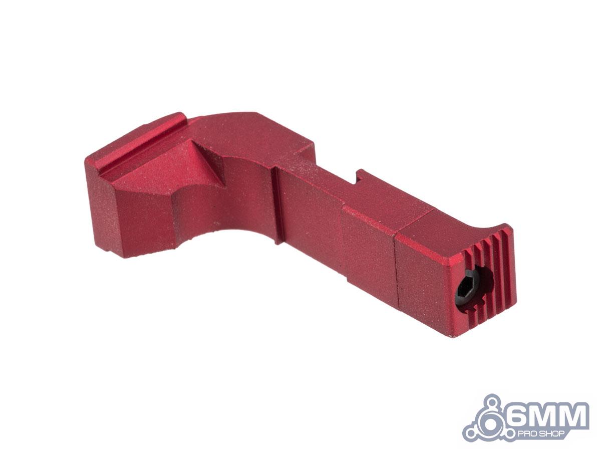 6mmProShop Extended Magazine Catch for Elite Force GLOCK Series Airsoft Pistols (Type: Type B / Red)