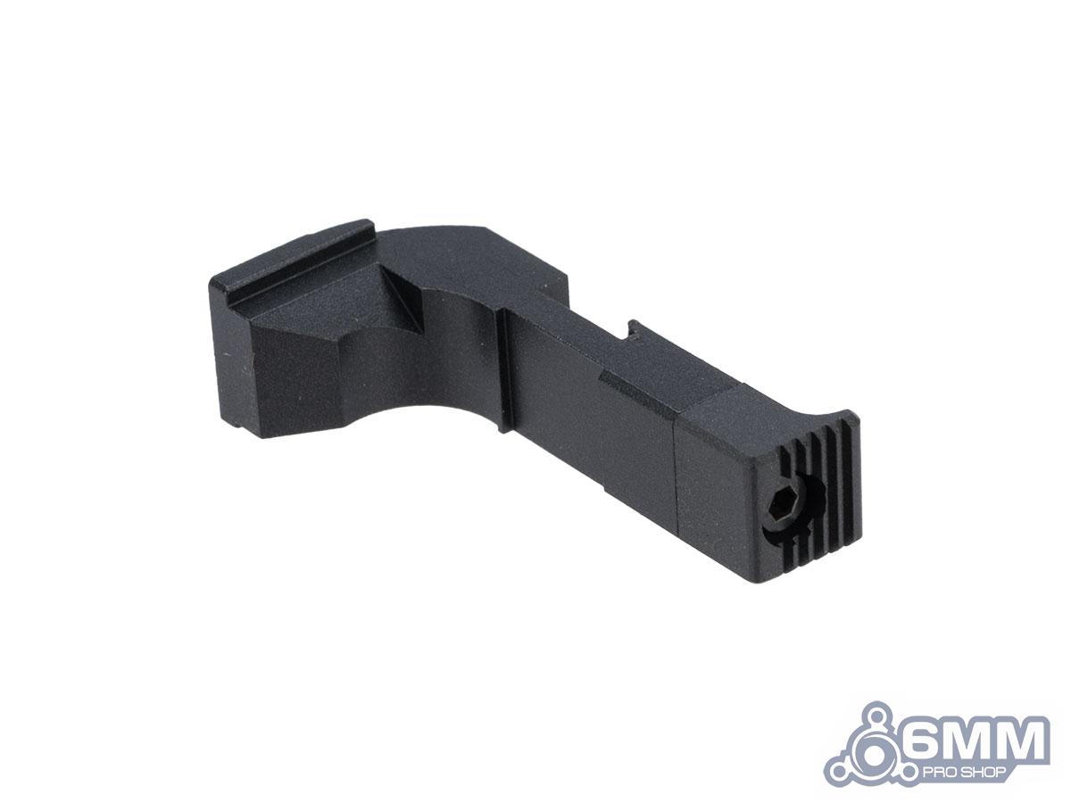 6mmProShop Extended Magazine Catch for Elite Force GLOCK Series Airsoft Pistols (Type: Type B / Black)
