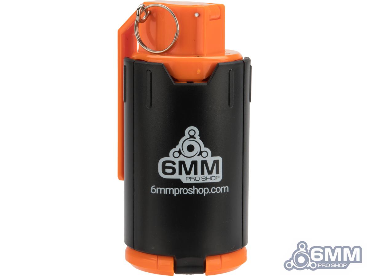 6mmProShop Airsoft Mechanical BB Shower Simulation Hand Grenade (Color: Orange)