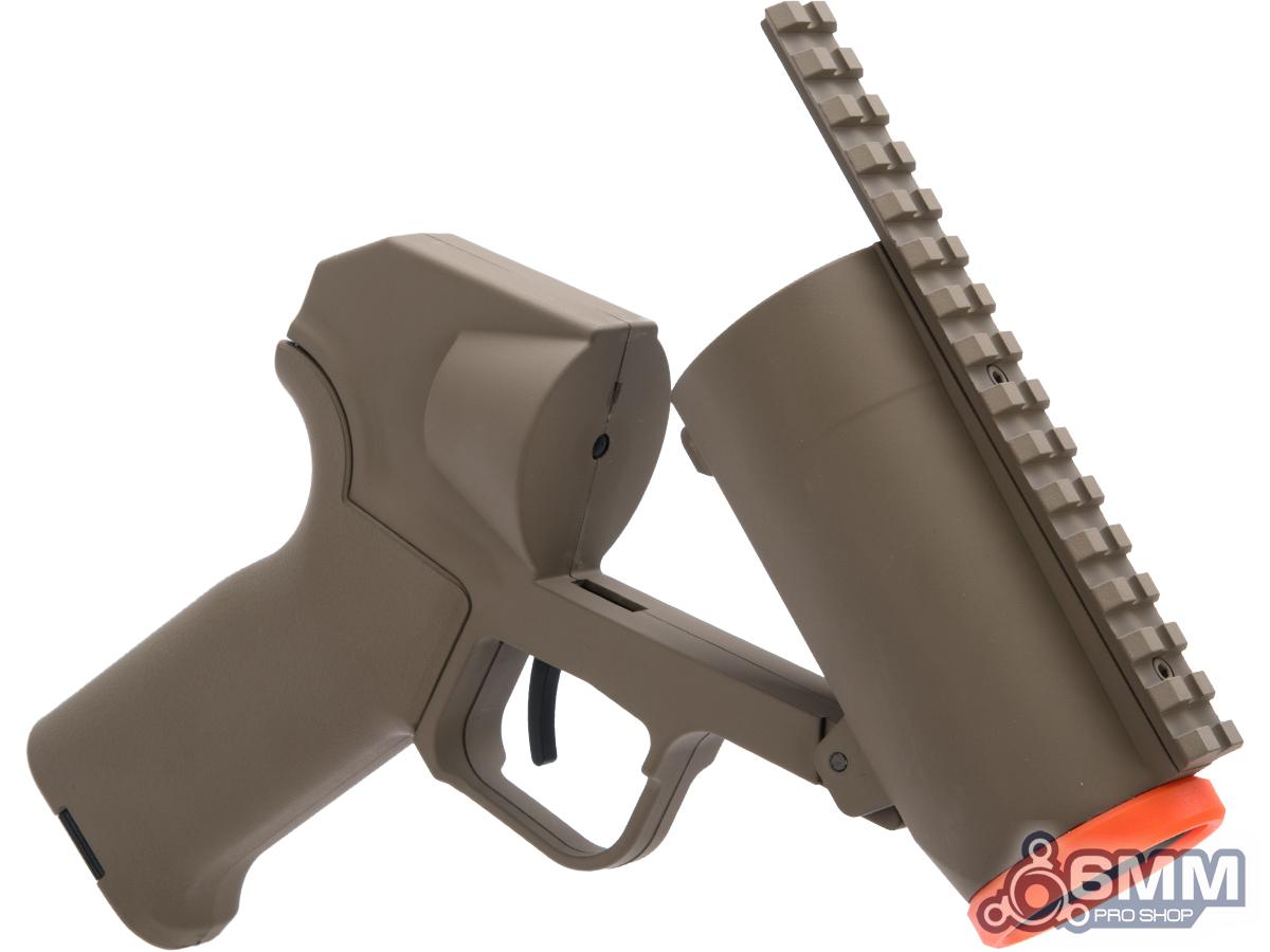 Airsoft Pocket Cannon Grenade Launcher Pistol w/ Black Sheep