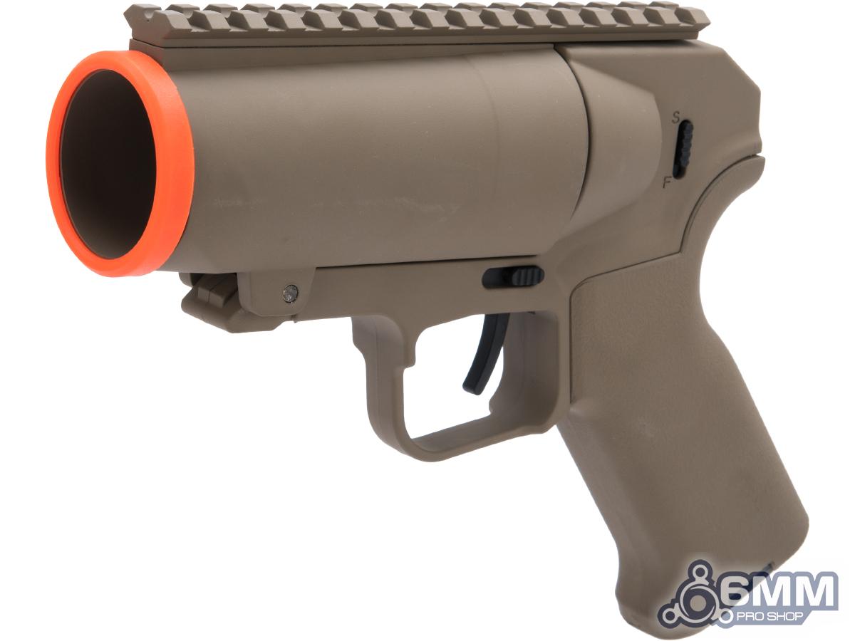 Airsoft Pocket Cannon Grenade Launcher Pistol w/ Black Sheep