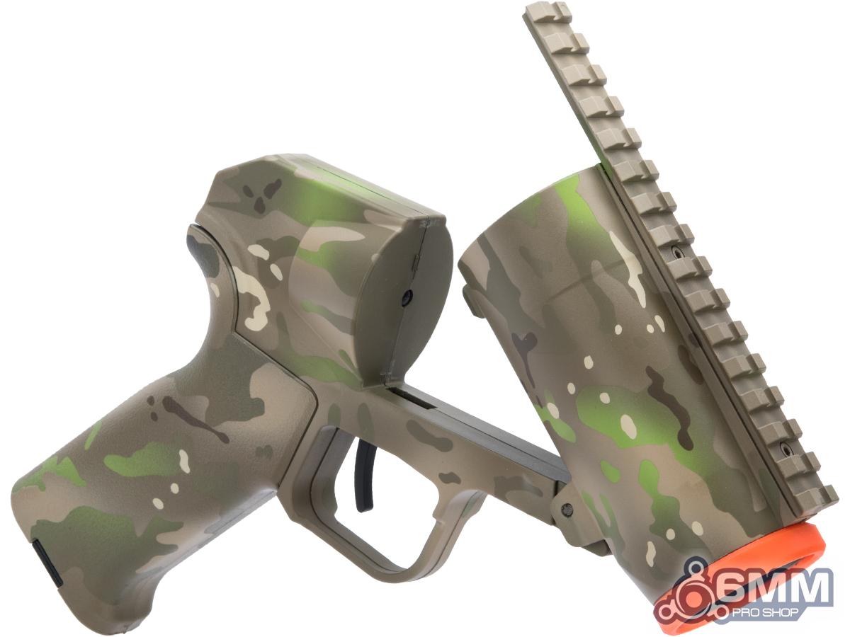 Airsoft Pocket Cannon Grenade Launcher Pistol w/ Custom