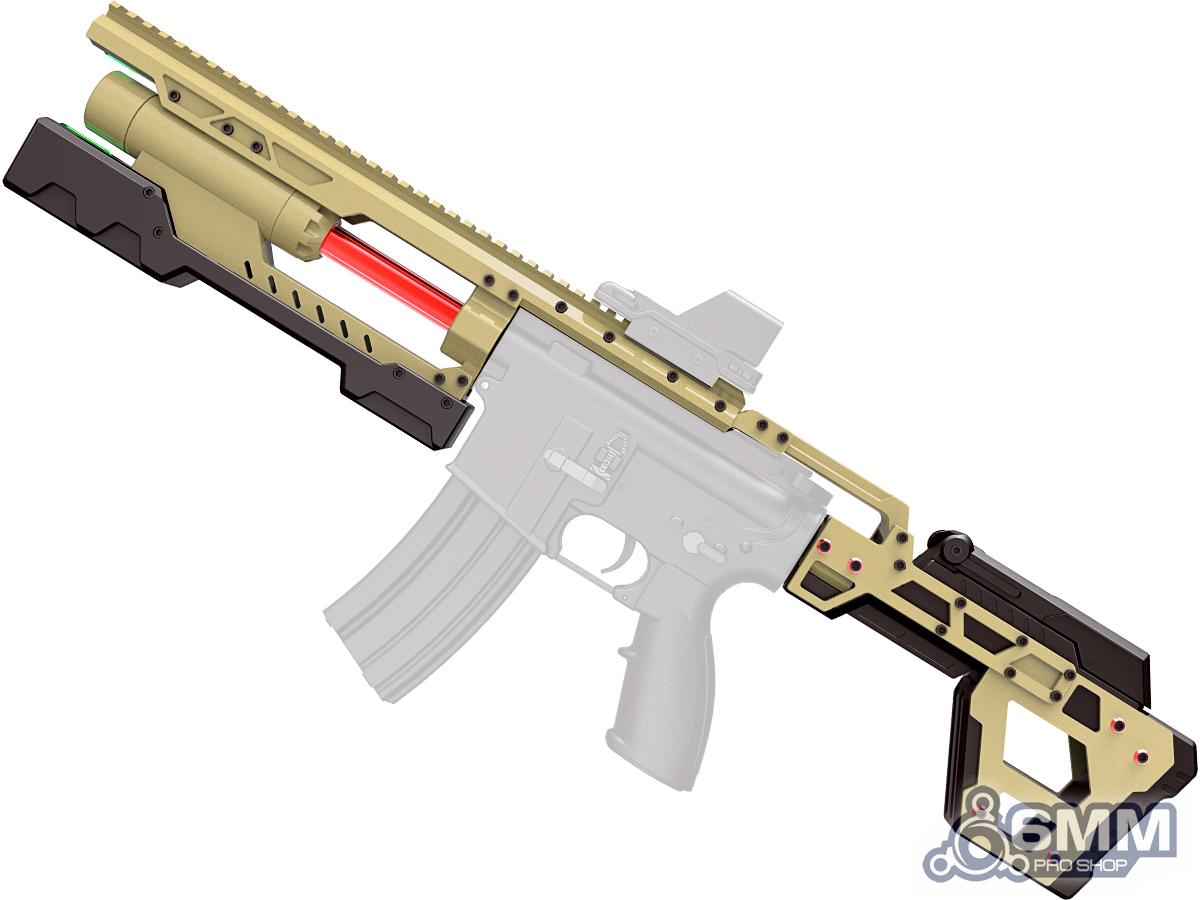6mmProShop Stryker Electromagnetic Cannon Conversion Kit for M4 M16 AEG Rifles (Color: Desert Storm)
