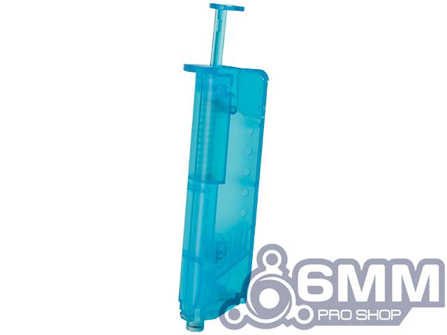 6mmProShop 120 Round Pistol Mag Size Airsoft Universal BB Speed Loader (Color: Blue)