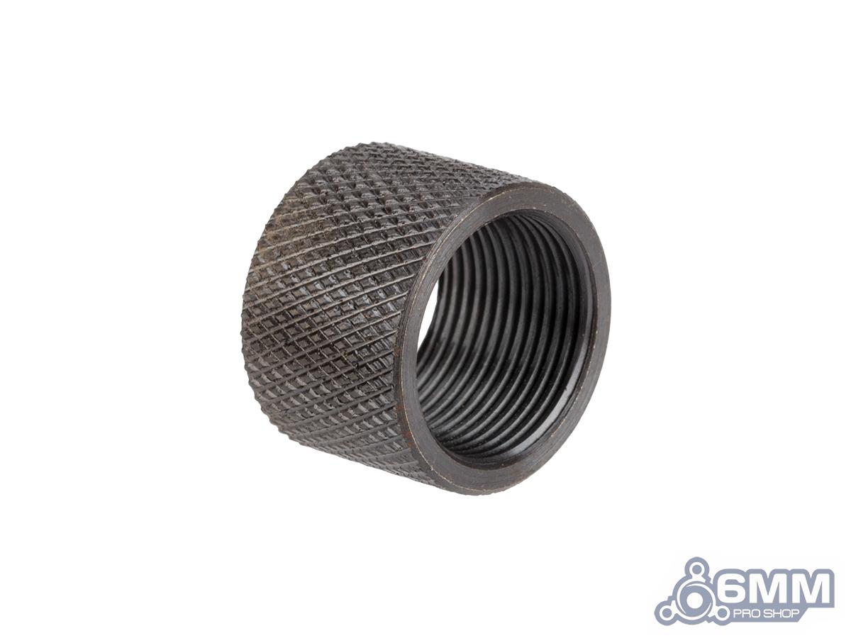 6mmProShop / Helix 16mm+ Steel Thread Protector for Threaded Airsoft Barrels