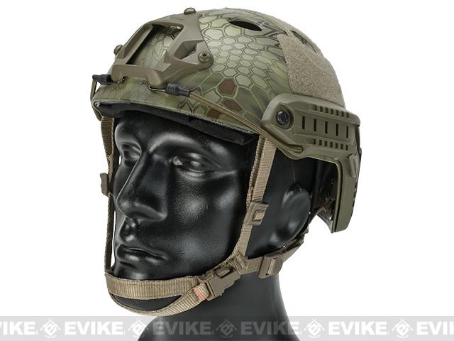 6mmProShop Advanced PJ Type Tactical Airsoft Bump Helmet (Color: Kryptek Mandrake / Large - Extra-Large)