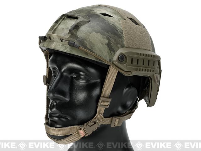 6mmProShop Advanced Base Jump Type Tactical Airsoft Bump Helmet (Color: A-TACS iX / Medium - Large)