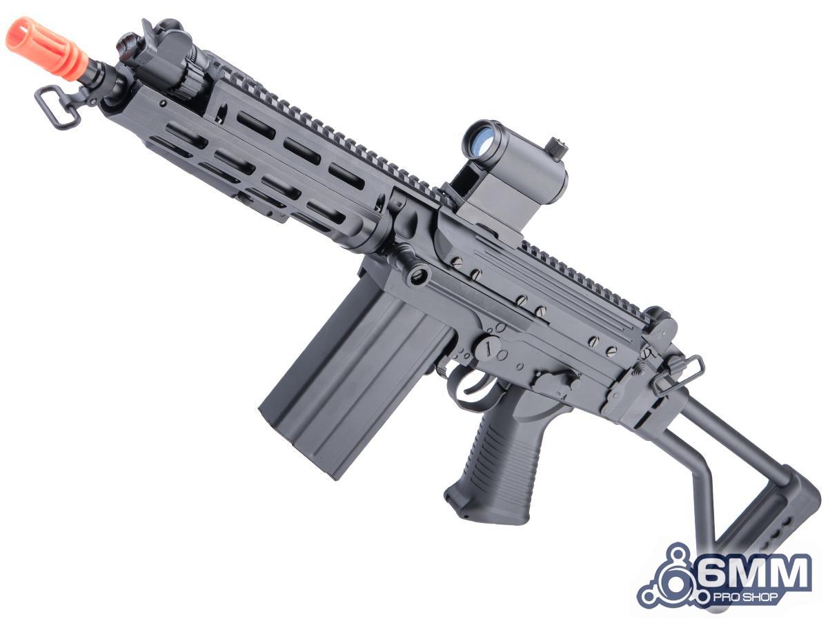 6mmProShop FAL Carbine Airsoft AEG w/ M-LOK Handguard (Version: Shorty Barrel / Folding Stock)