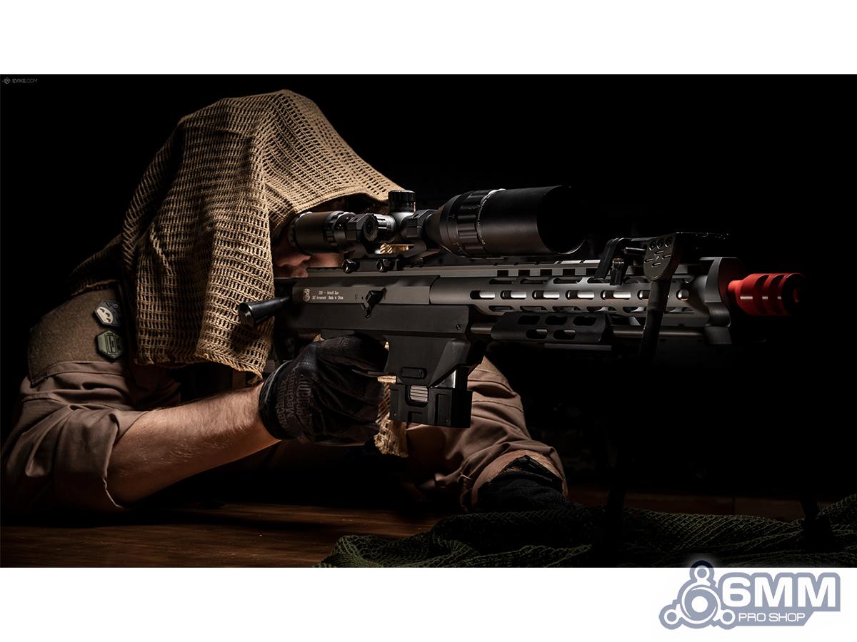6mmproshop Gas Powered Full Metal Dsr 1 Advanced Bullpup Sniper Rifle Color Grey Airsoft Guns Airsoft Sniper Rifles Evike Com Airsoft Superstore