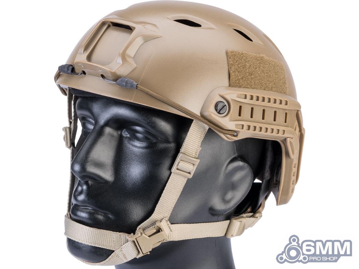 6mmProShop Advanced Base Jump Type Tactical Airsoft Bump Helmet (Color: Dark Earth / Large- Extra Large)