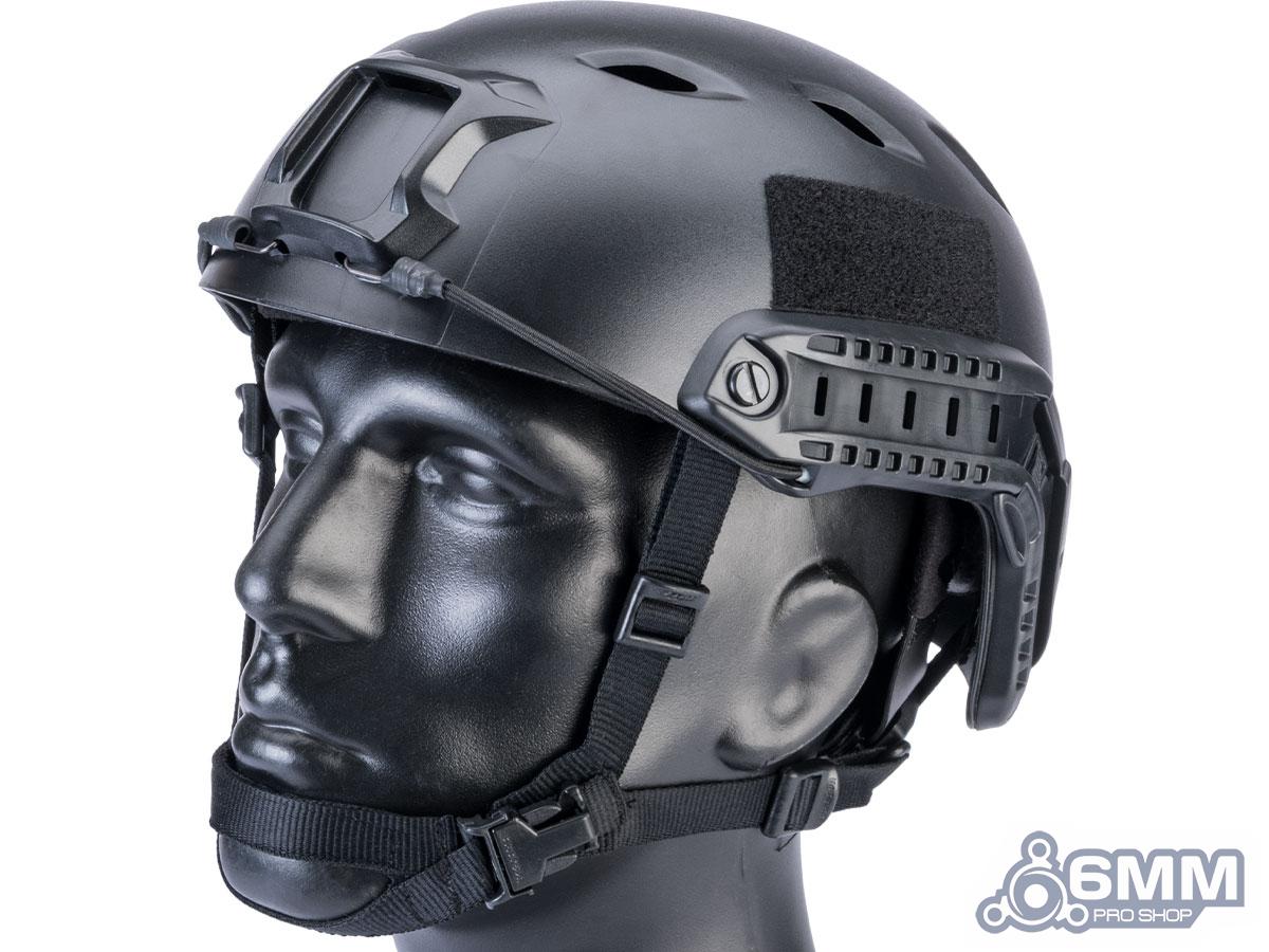 6mmProShop Advanced Base Jump Type Tactical Airsoft Bump Helmet (Color: Black / Large - Extra Large)