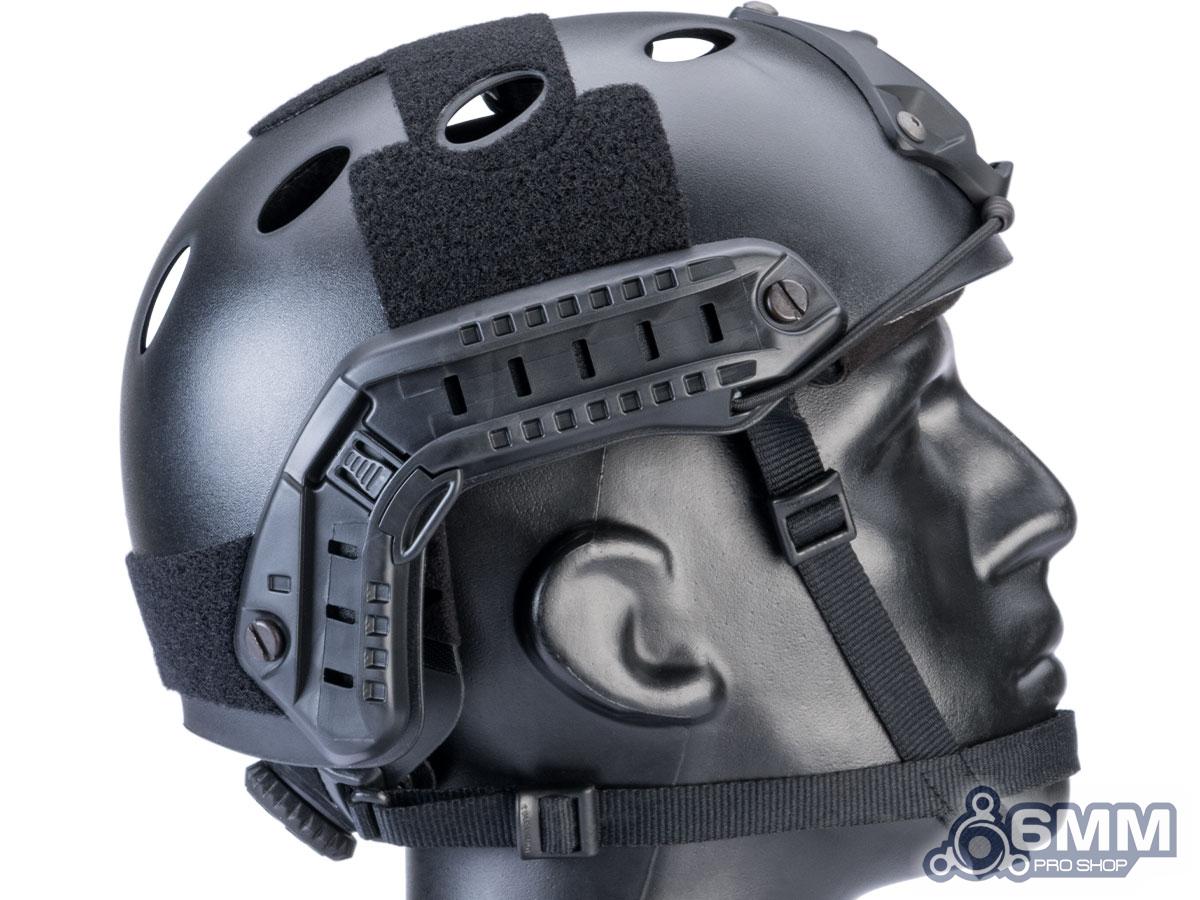 Advanced PJ Type Tactical Airsoft Bump Helmet (Color Black