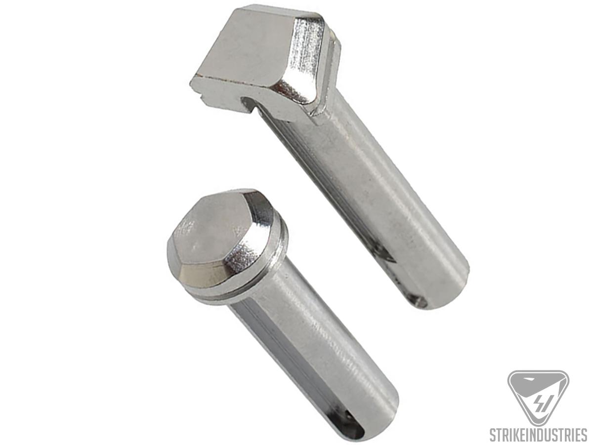 Strike Industries Extended Pivot / Takedown Pins (Color Chrome