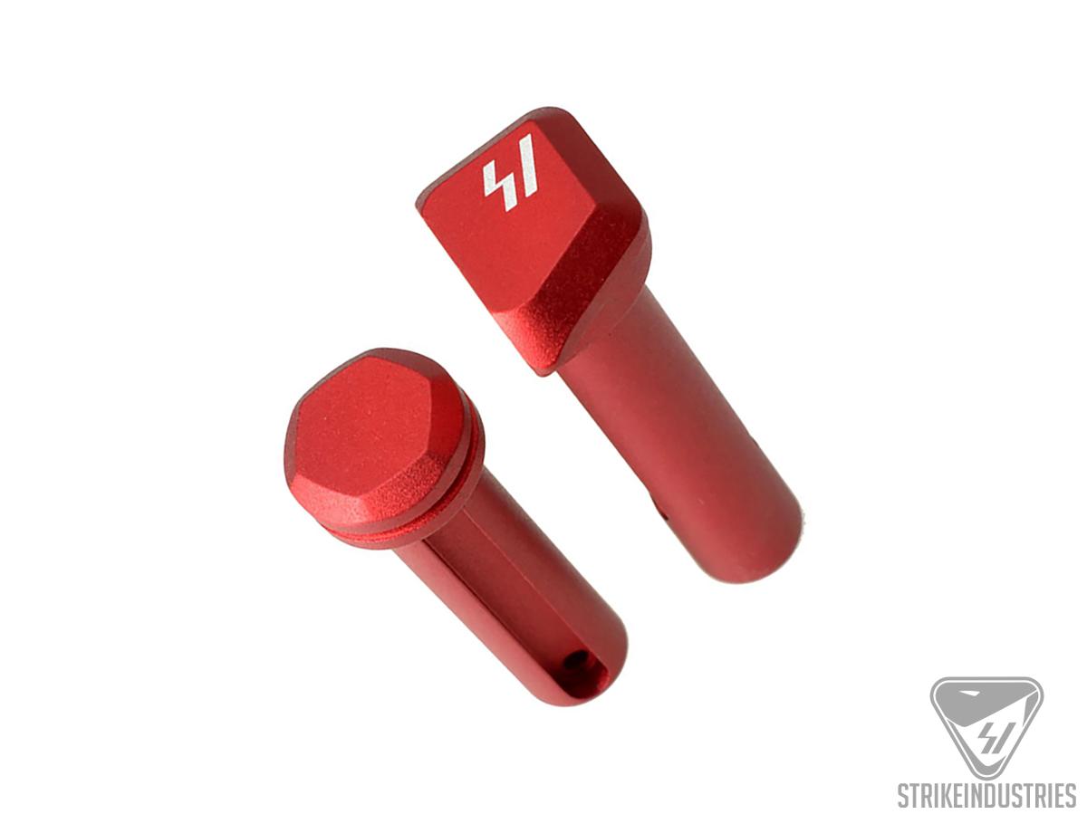 Strike Industries Ultra Light Pivot Takedown Pins (Color: Red)