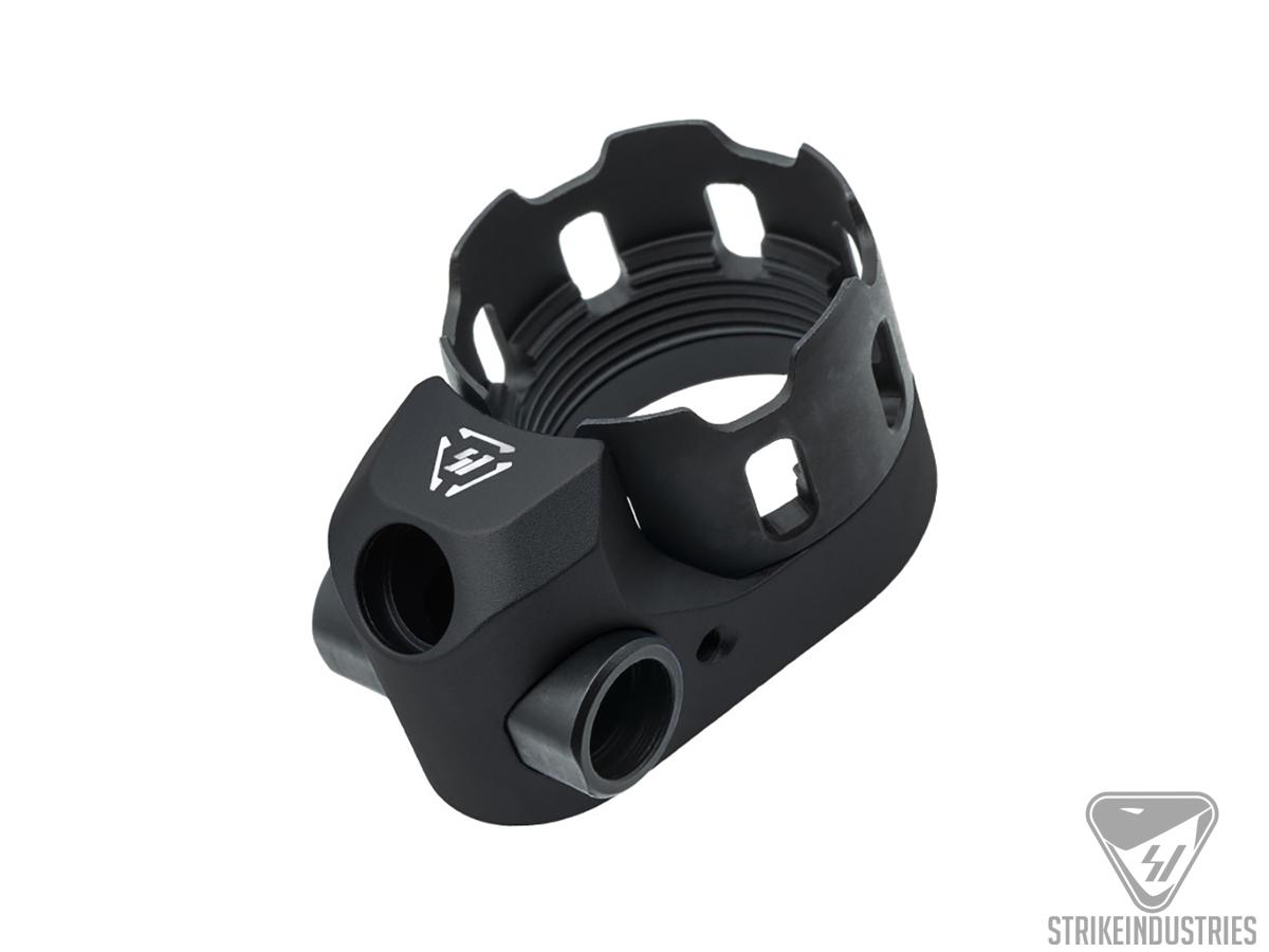 Strike Industries "TRIBUS" AR Enhanced Castle Nut & Extended End Plate