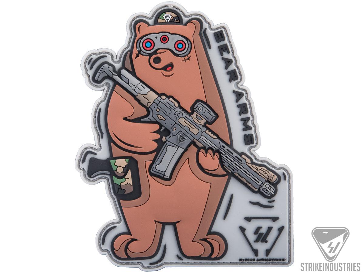 Strike Industries Bear Arms PVC Morale Patch