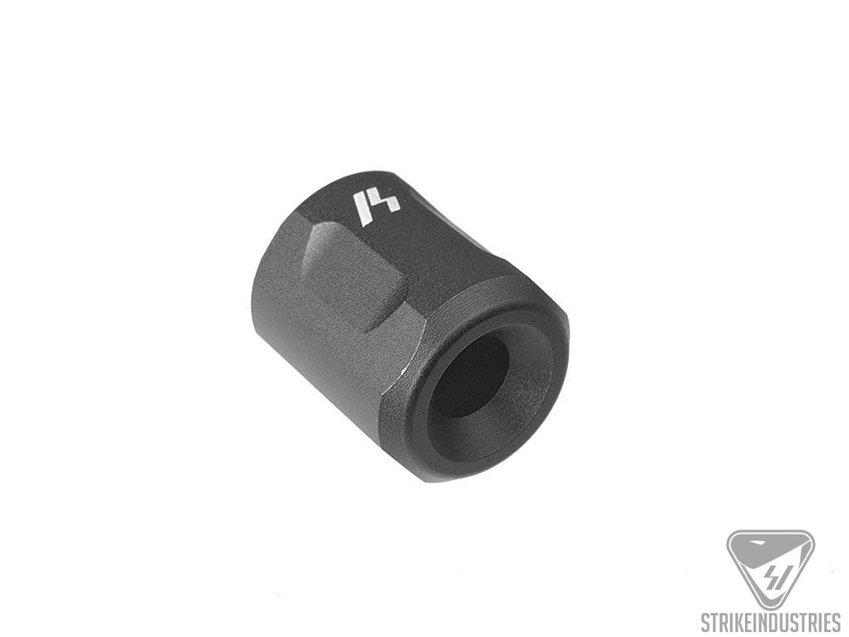 Strike Industries Barrel Cover Thread Protector for AR-15 Rifles (Color: Black)