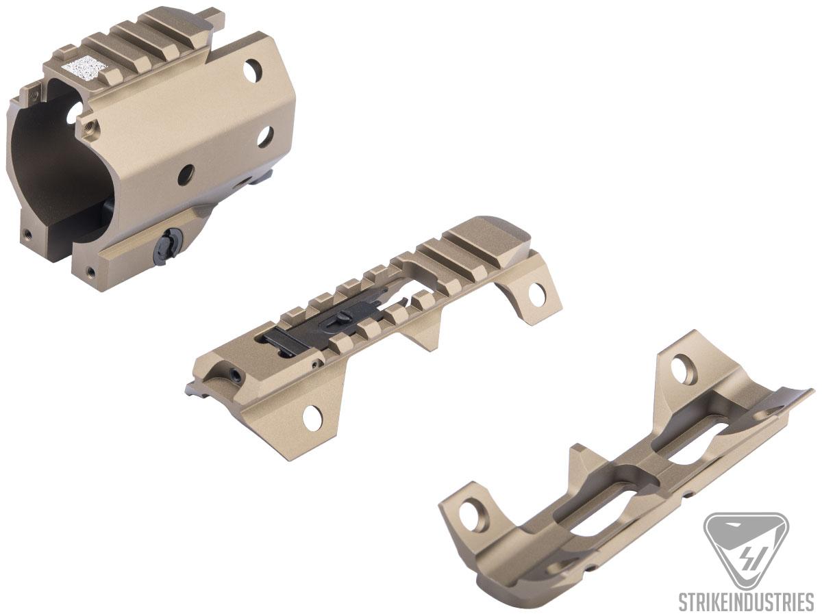 Strike Industries Sight & Rail Attachment Set for GRIDLOK AR-15 Handguards (Color: Flat Dark Earth)