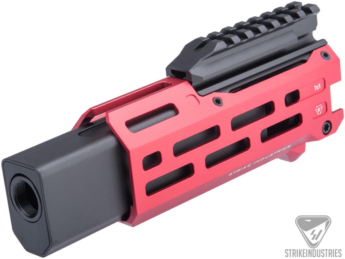 Strike Industries 6 Handguard for CZ Scorpion EVO Pistols and SBRs (Color: Red)