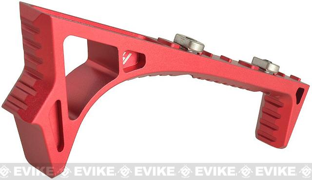 Strike Industries Link Curved KeyMod/M-Lok ForeGrip (Color: Red)