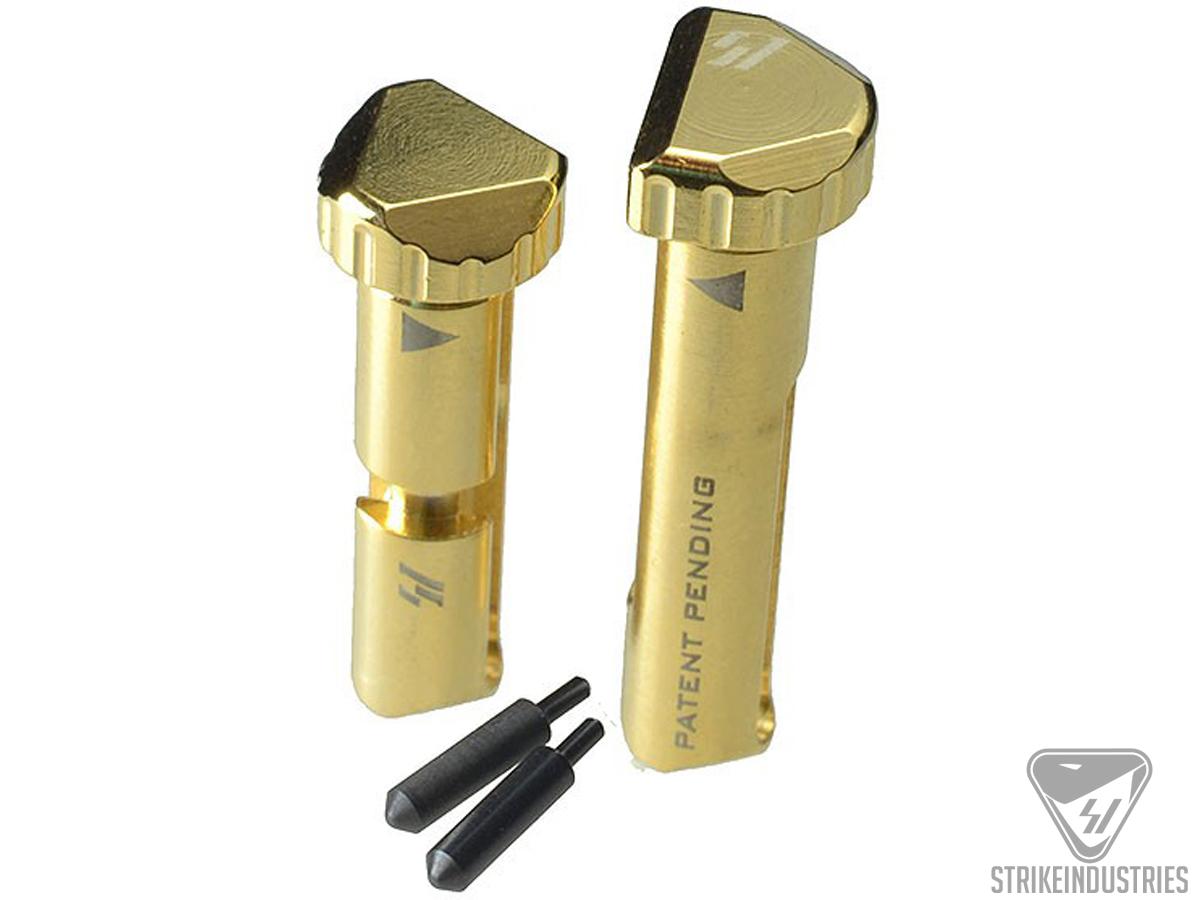 Strike Industries AR-15 Shift Pins (Color: Gold)