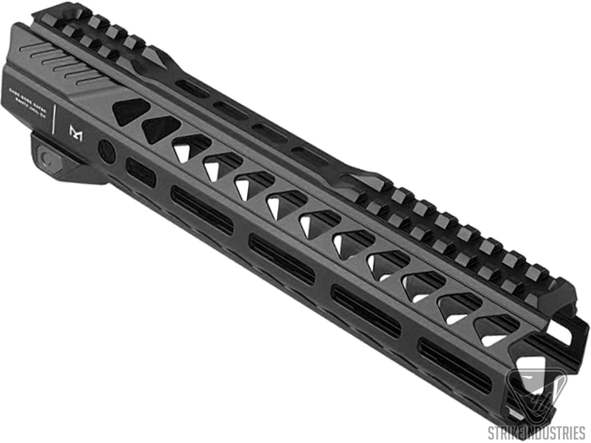 Strike Industries Strike Rail MLOK Free Float Aluminum Handguard for AR15 Rifles (Color: Black / 10)