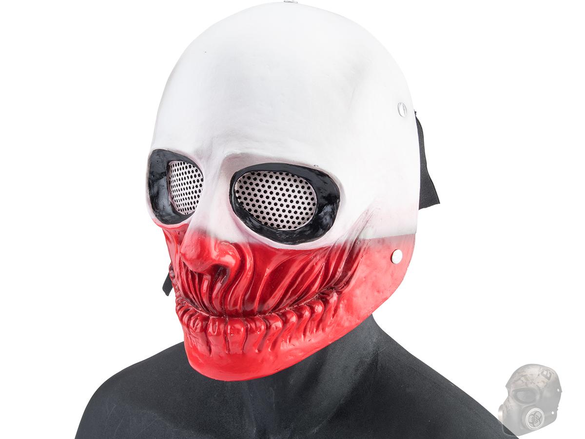 R-Custom Fiberglass Twisty Full Face Mask (Model: Mesh