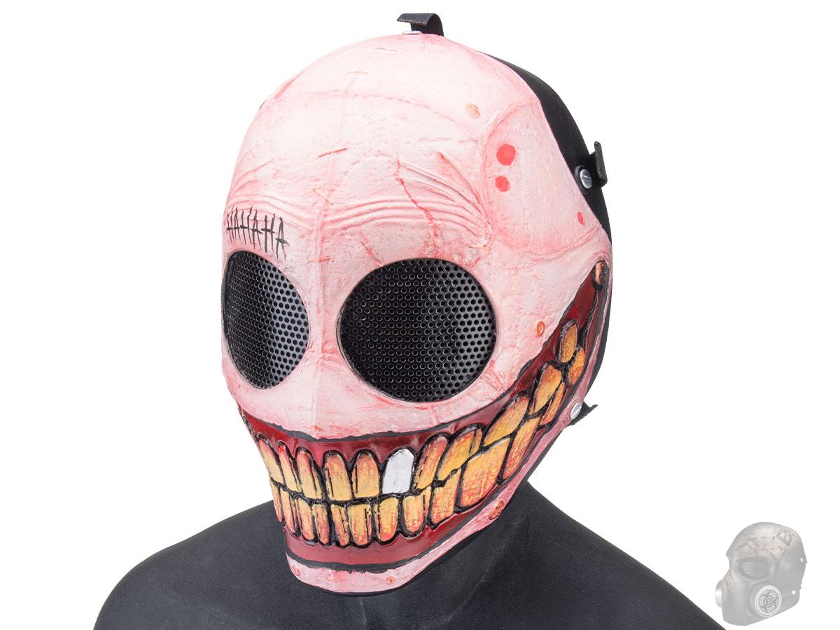 R-Custom Fiberglass Smiley Full Face Mask (Color