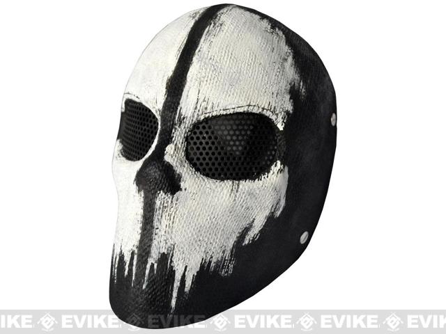 R-Custom Fiberglass Wire Mesh Ghost Delta Mask