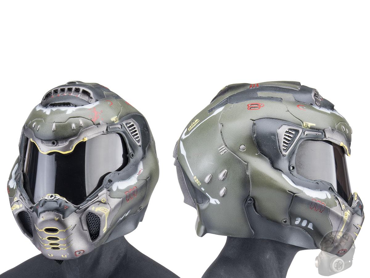 Tidoom Custom Fiberglass Rip And Tear Helmet