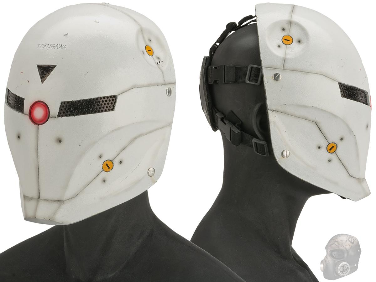 Evike.com R-Custom Fox 2.0 Fiberglass Mask w/ Wire Mesh (Color: White)