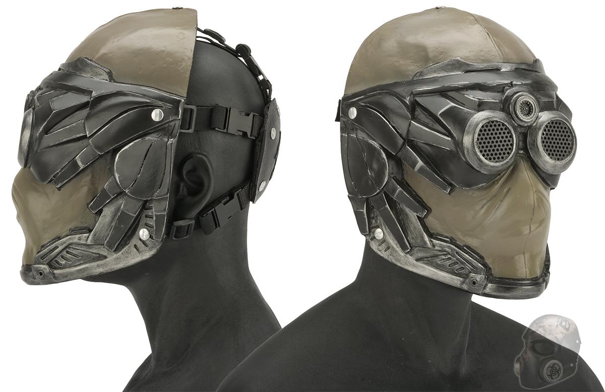 RCustom Mantis Fiberglass Mask w/ Wire Mesh (Color Desert