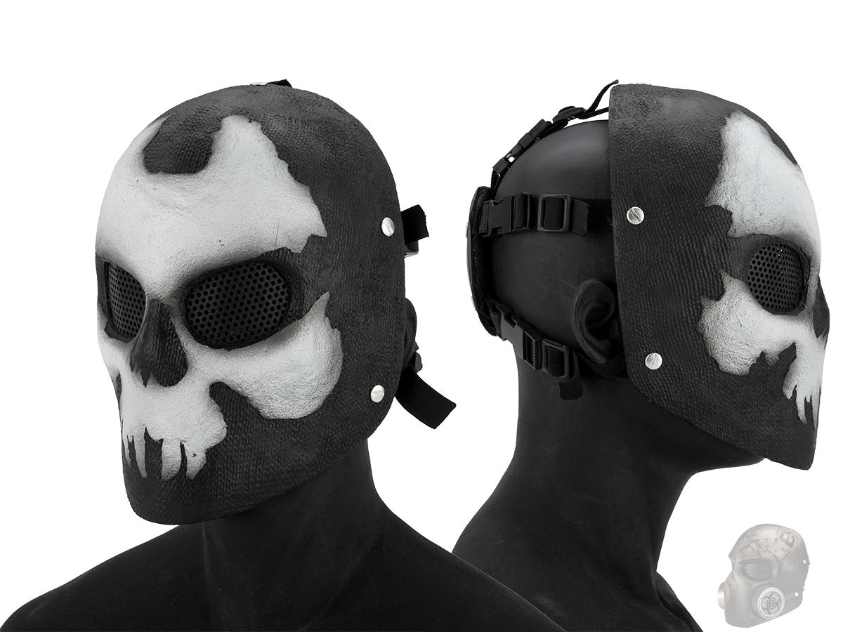 Super Durable Ghost Mask Eye Protection With Metal Mesh or 