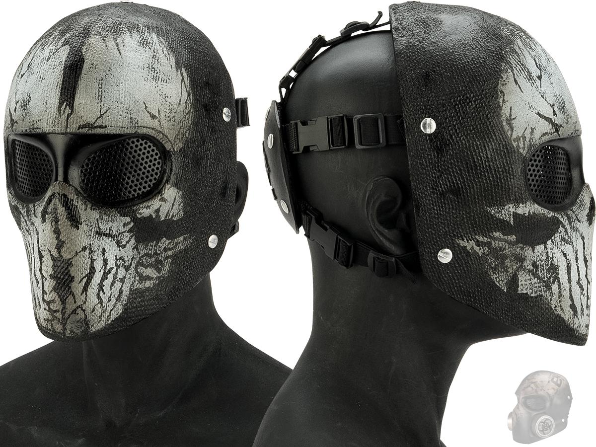 Evike.com R-Custom FiberglassGhost Mask (Style: Keegan / Mesh)