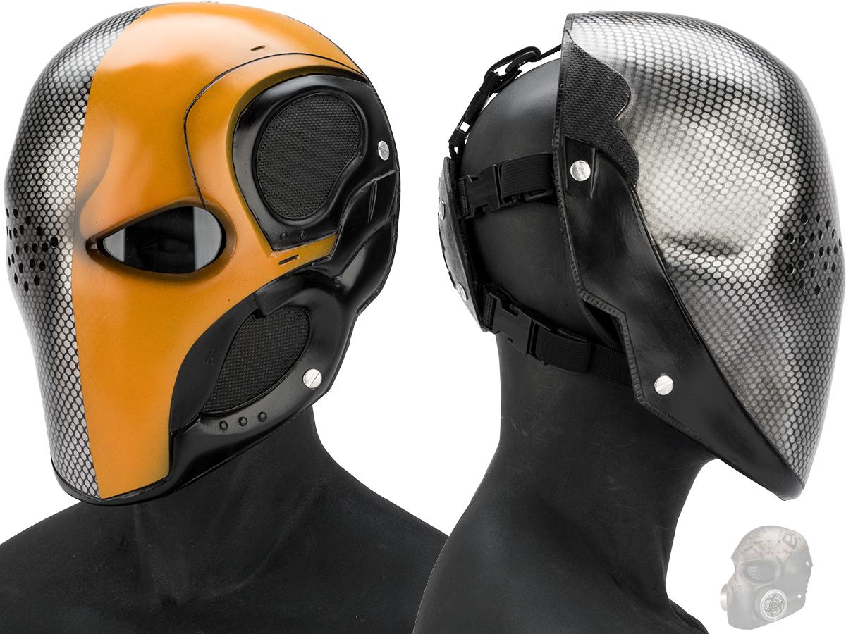 Evike.com R-Custom Fiberglass Dead Stroke Full Face Mask (Color: Clear Lens)