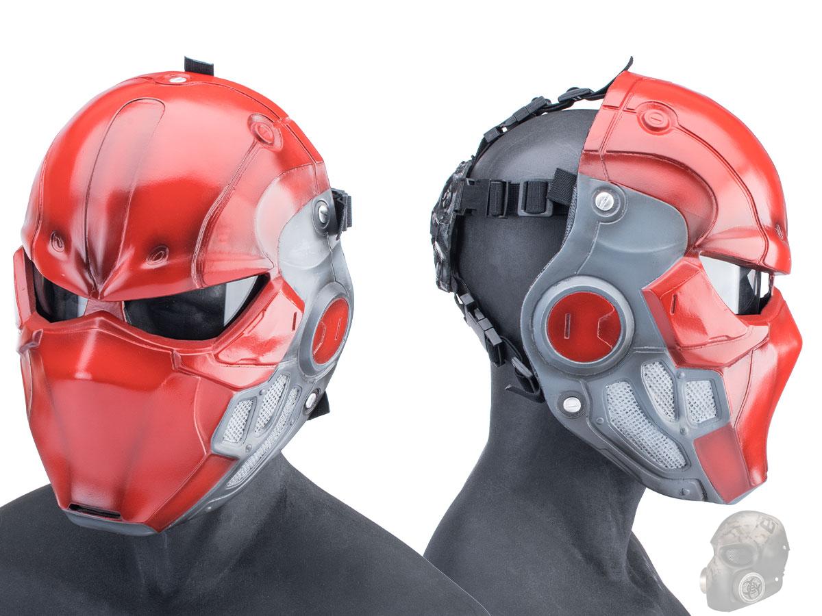 Evike.com R-Custom Fiberglass RHood Full Face Mask (Type: Clear Lens / Medium)