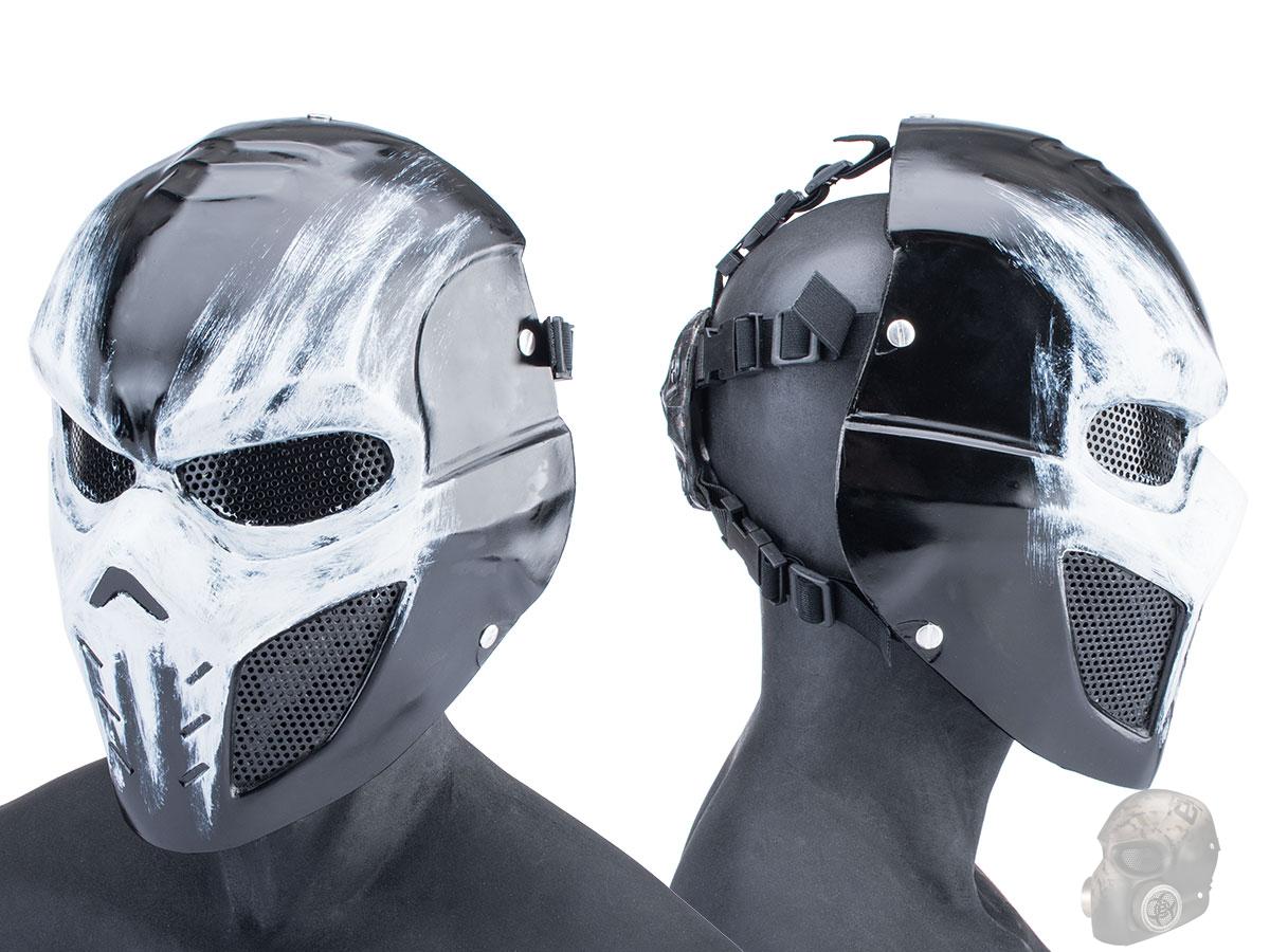 Evike.com R-Custom Fiberglass Crossbone Full Face Mask (Type: Mesh Lens / Large)