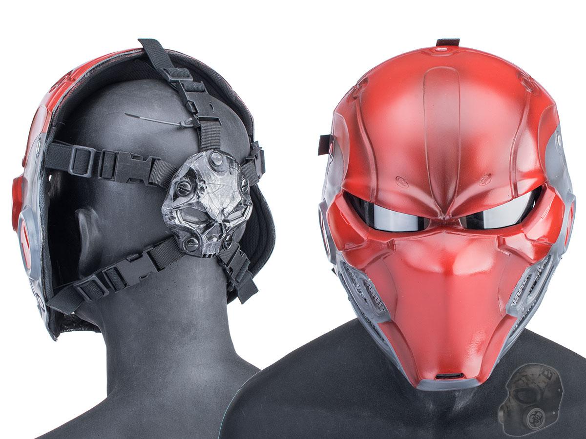 RCustom Fiberglass "RHood" Full Face Mask (Type Clear Lens / Large), Tactical Gear