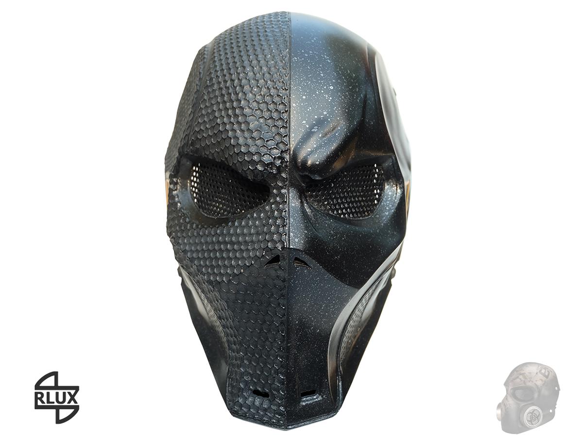 RCustom Fiberglass "Death Stroke V3" Full Face Mask (Color