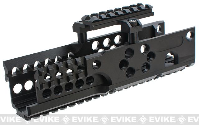 Avengers CNC Rail System for PKM / HMG Series Airsoft AEG Machine Guns