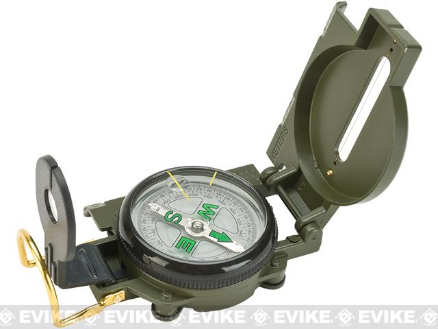 Avengers OD Green Lensatic Compass
