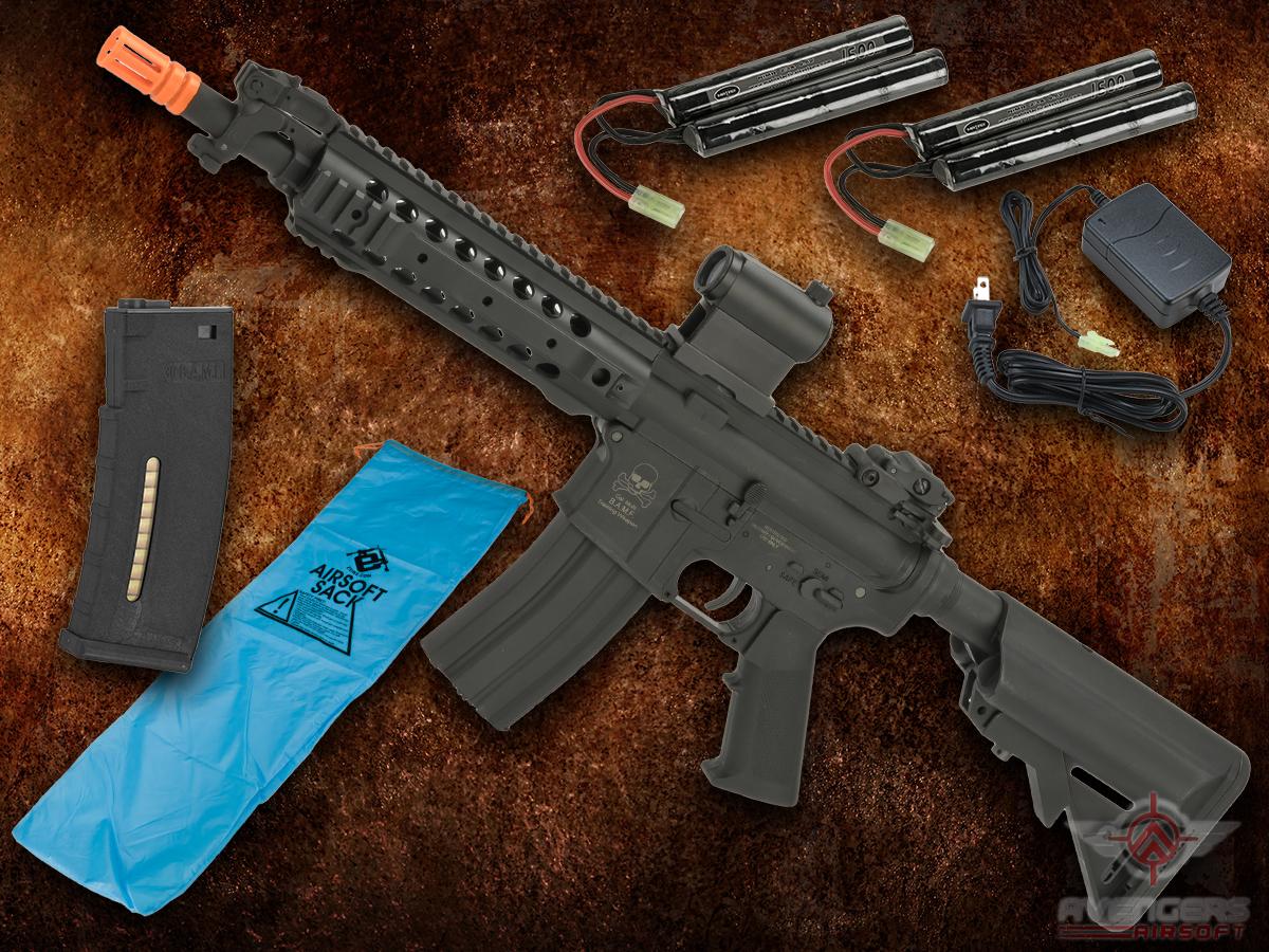 "Go Airsoft Starter Package" Avengers BAMF M4 LiPo Ready Airsoft AEG