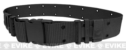 Military Style Alice Sys. Quick Release Tactical Pistol Belt (Color: Black)