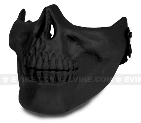 Avengers Skull Iron Face Lower Half Mask (Color: Black)