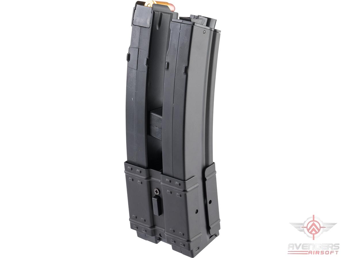 Avengers 500 Round Electric Winding Dual Magazine for MP5 Airsoft AEG