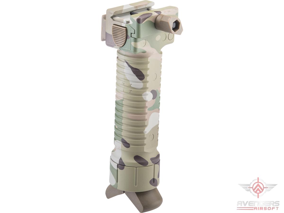 Avengers Scar Type Vertical Support Tactical Bi-pod Grip (Color: Multicam)