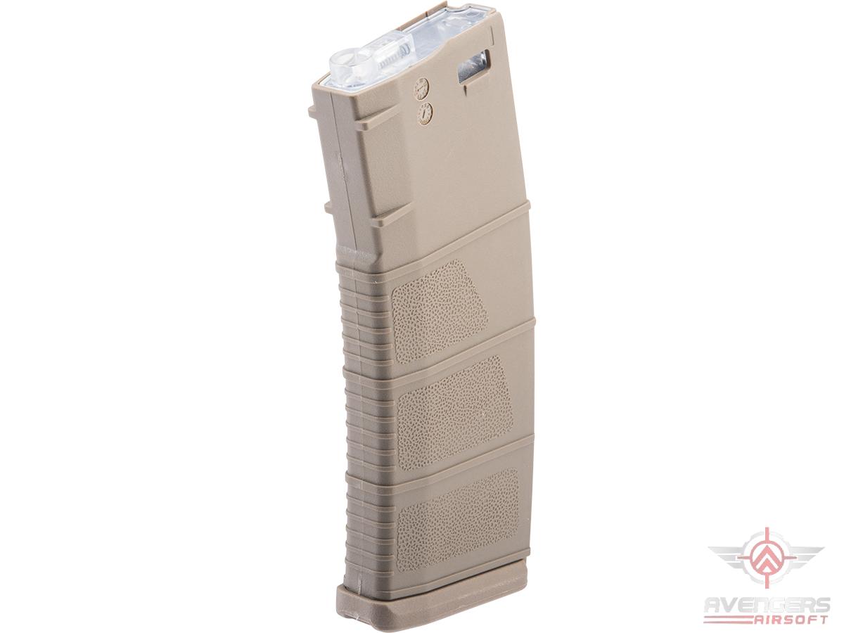 Avengers Core Polymer M4 / M16 Airsoft AEG Magazines (Color Tan / 150rd), Accessories & Parts